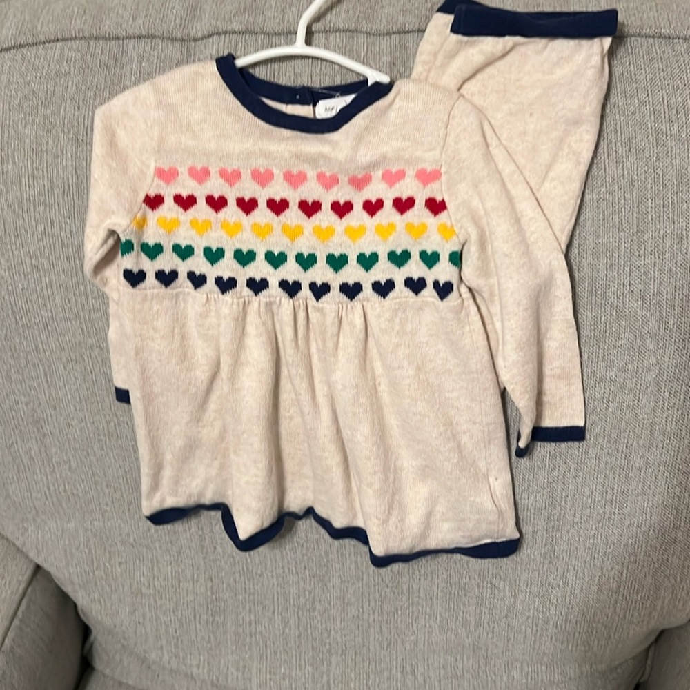 Adorable toddler 2 piece outfit